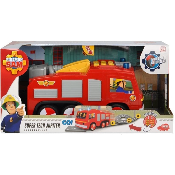 Fireman Sam Super Tech Brandbil Jupiter (Bild 1 av 4)