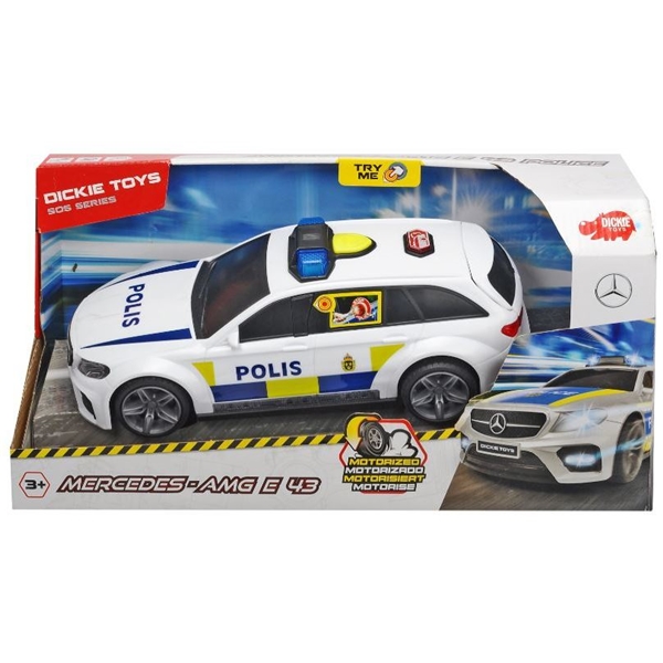 Dickie Toys Polisbil Mercedes-AMG E43 (Bild 2 av 2)