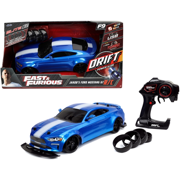 Fast & Furious RC Drift Jakob's Ford Mustang 1:10 (Bild 4 av 4)