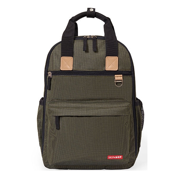 Skip Hop Duo Signature Ryggsäck Olive Mini (Bild 1 av 2)