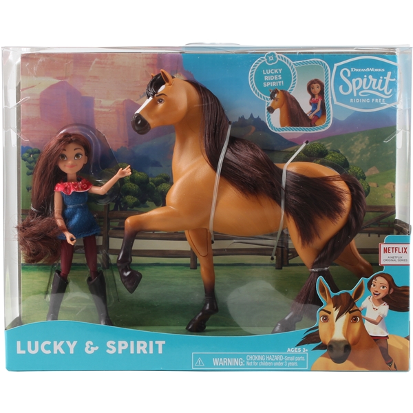 Spirit Lucky Docka & Spirit Häst