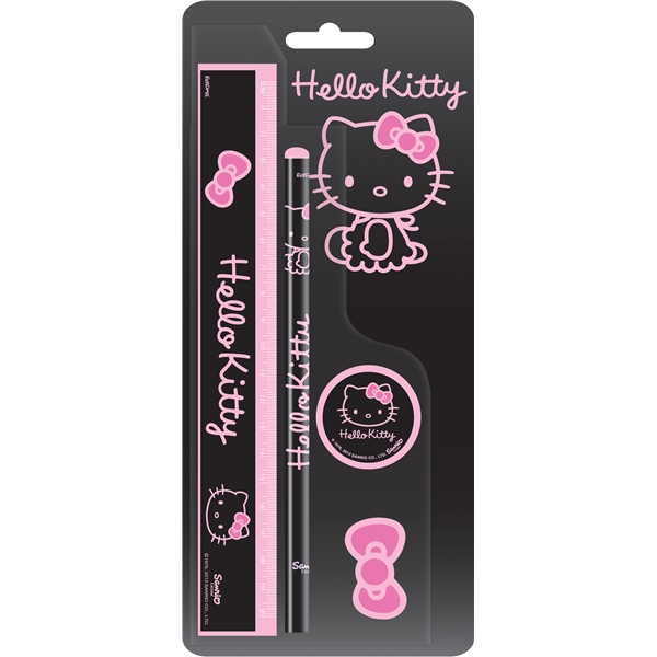 Hello Kitty Glitter Bow Skrivset