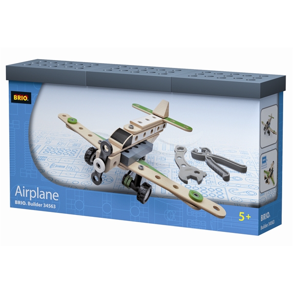 BRIO Builder 34563 Flygplan Stort (Bild 1 av 2)