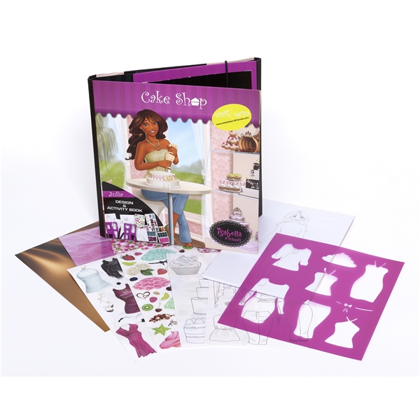 Isabella Design & Avctivity Book Julias Cake Shop