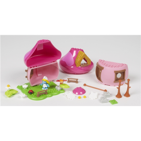 Mega Bloks 10707 Smurfs Smurfette (Bild 2 av 2)