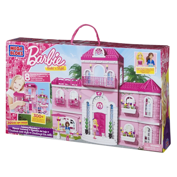 Mega Bloks 80229 Barbie Luxury Mansion (Bild 2 av 6)