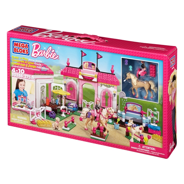 Mega Bloks 80246 Barbie Horse Stable (Bild 1 av 3)