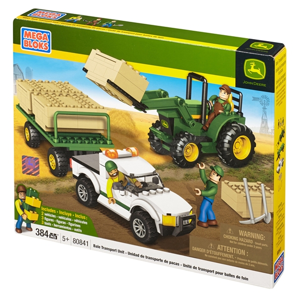 Mega Bloks 80841 John Deere Bale Transport Unit (Bild 1 av 2)
