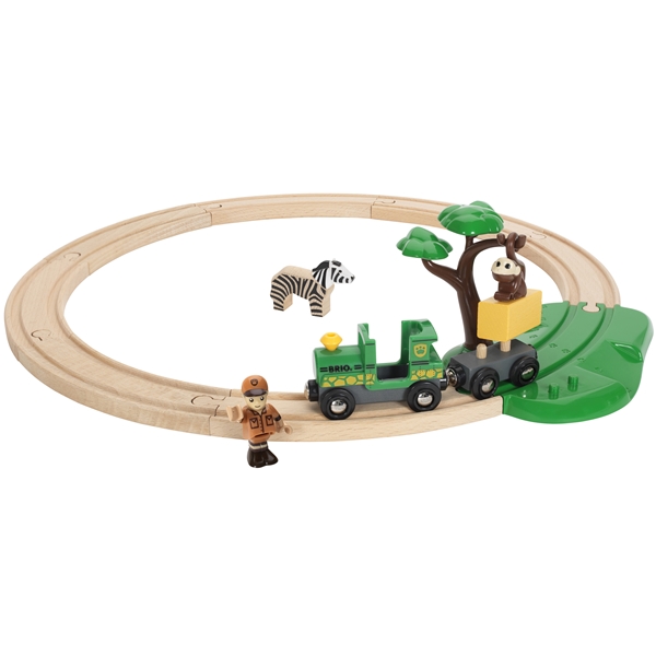 BRIO 33720 Safari-tågset (Bild 1 av 6)