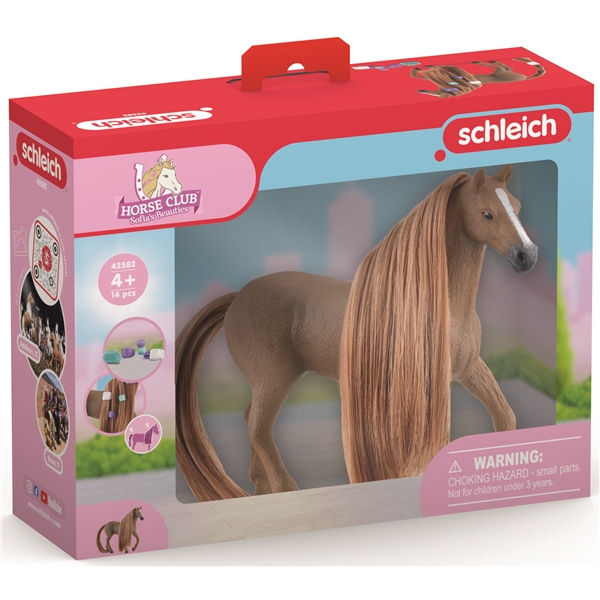 Schleich 42582 SB English Thoroughbred Mare (Bild 4 av 4)