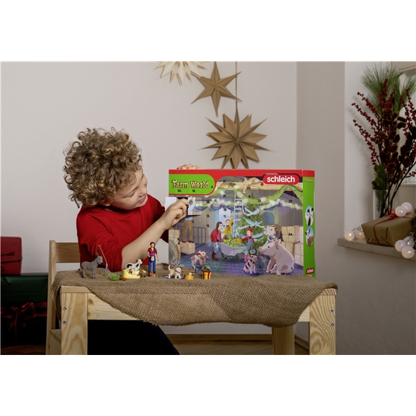 Schleich 98983 Advent Calendar Farm World Adventskalendrar Schleich