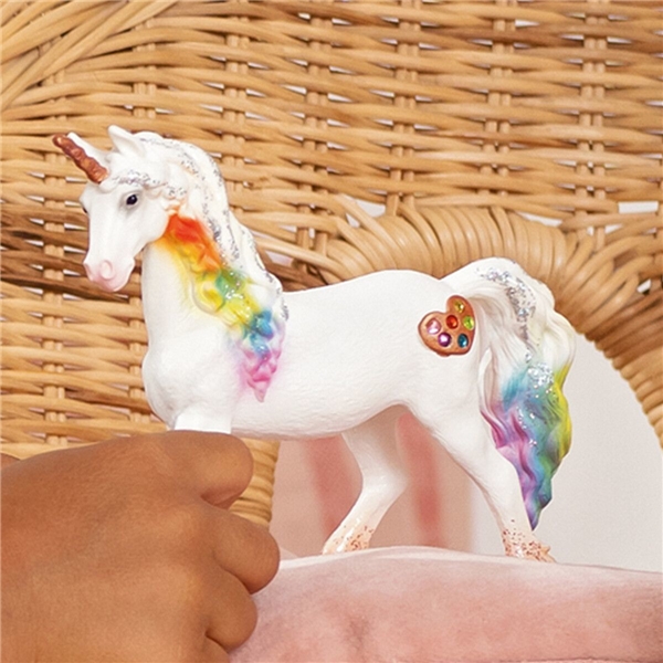 Schleich 70726 Rainbow Love Unicorn Mare (Bild 2 av 2)