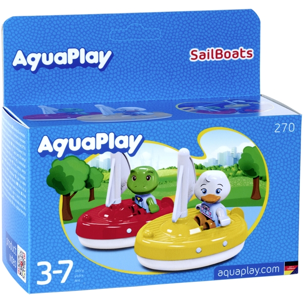 AquaPlay Segelbåtar med Figurer 2-p (Bild 2 av 2)