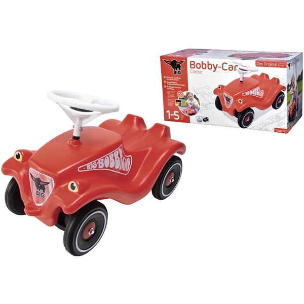BIG Bobby Car Classic Röd (Bild 5 av 5)