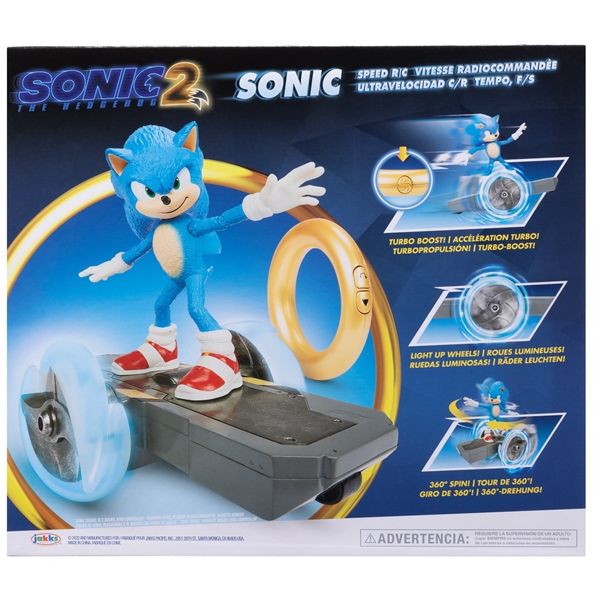 Sonic the Hedgehog 2 Movie Speed RC (Bild 5 av 5)