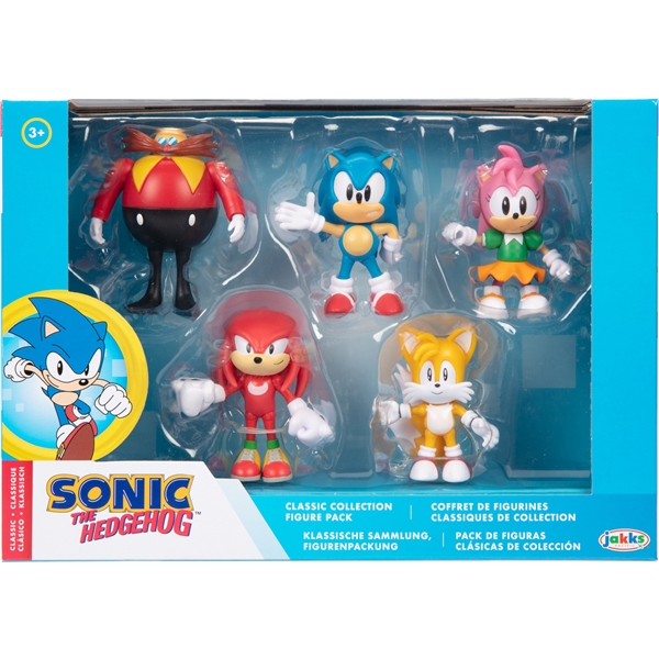 Sonic the Hedgehog Figurer 5-Pack (Bild 1 av 2)