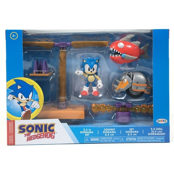 Sonic the Hedgehog Diorama Set W2 (Bild 1 av 2)