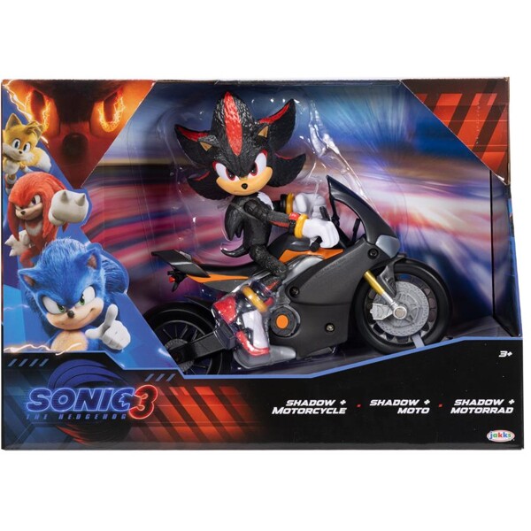 Sonic the Hedgehog 3 Shadow & Motorcycle (Bild 1 av 4)