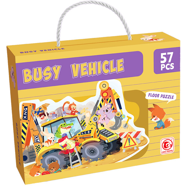 Golvpussel Busy Vehicle (Bild 1 av 2)
