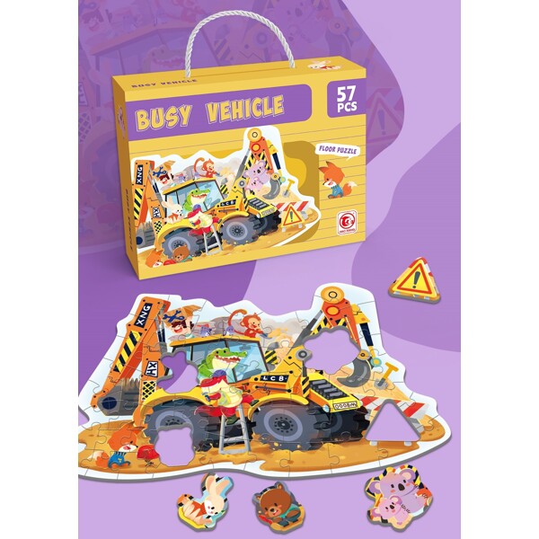 Golvpussel Busy Vehicle (Bild 2 av 2)
