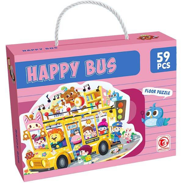 Golvpussel Happy Bus (Bild 1 av 2)