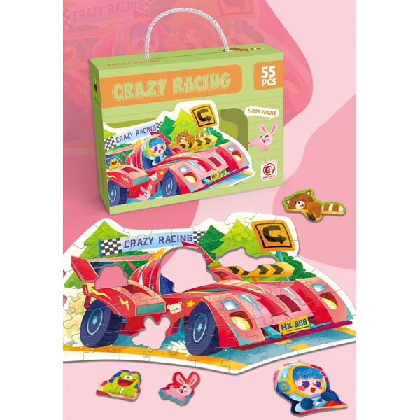 Golvpussel Crazy Racing (Bild 2 av 2)
