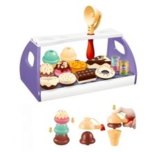 Glasskiosk med tillbehör