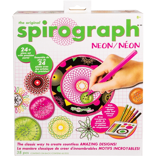 Spirograph Neon (Bild 1 av 4)