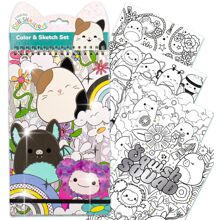 Squishmallows Color & Sketch Book