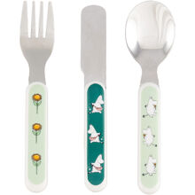 Mumin Äng Barnbestick grön