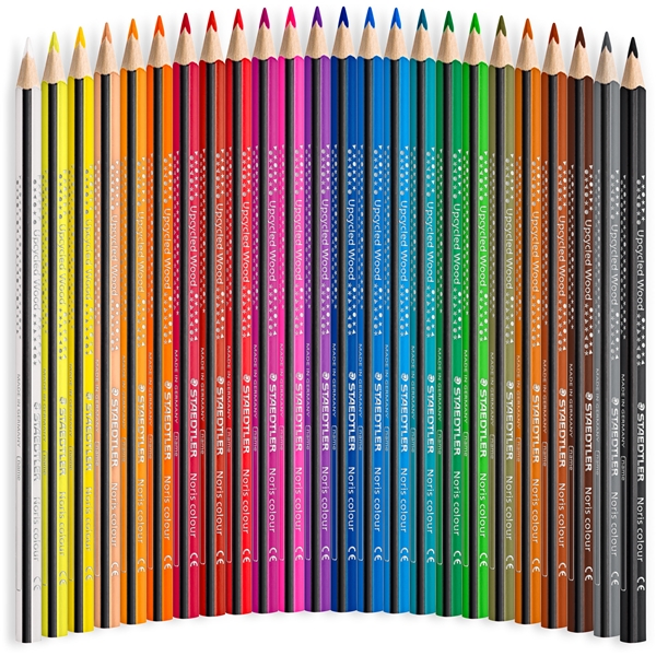 Färgblyertspenna Trekantig 24-pack (Bild 2 av 6)