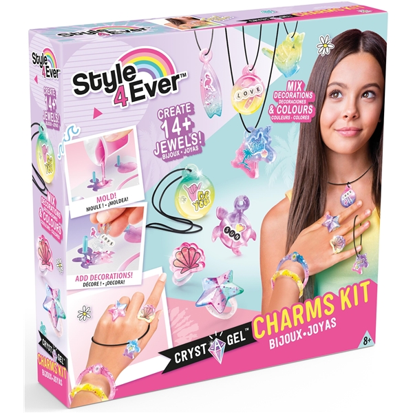 Style 4 Ever Gel Charms Kit (Bild 1 av 2)