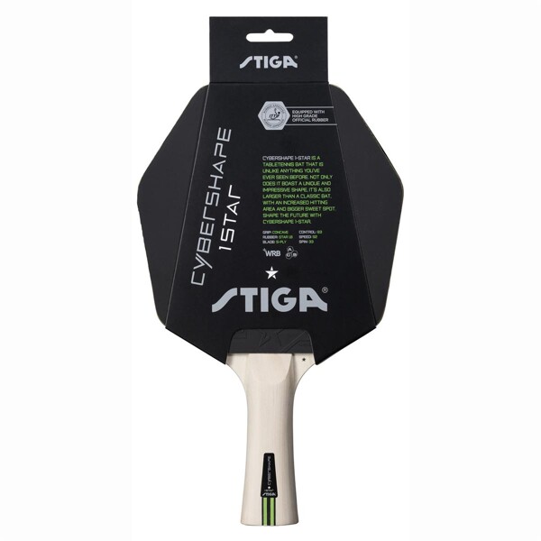 STIGA Table Tennis Bat Cybershape 1-Star (Bild 1 av 5)