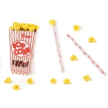 Popcornbägare Pennset med Sudd 12 st