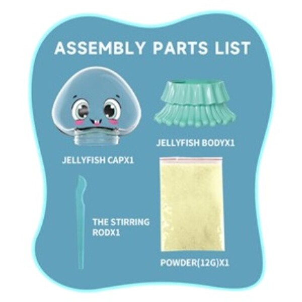 Slime Glowy Jellyfish DIY (Bild 3 av 3)