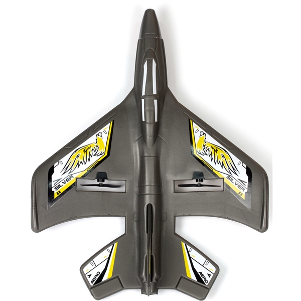 SilverLit Flybotix X-Twin Evo 85737 – Drone Jaune Et Noir Ultra Léger 2 Canaux 2,4 GHz