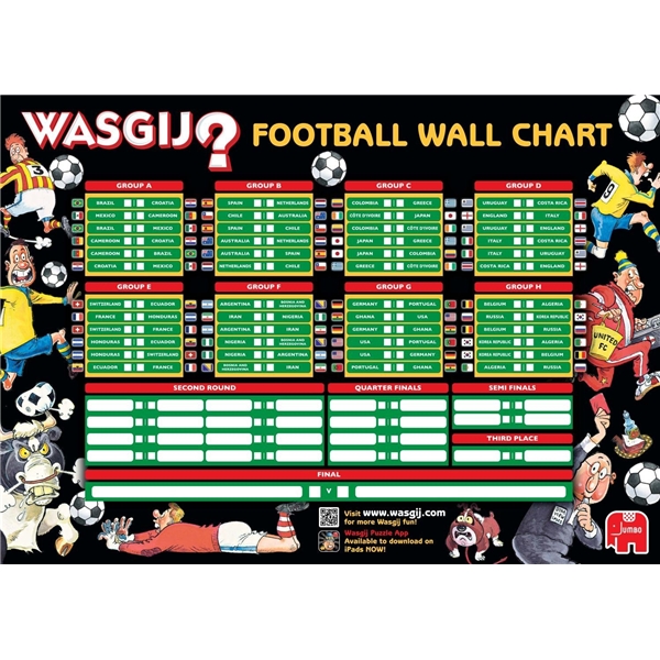 Wasgij Pussel #21 Football Fever (Bild 4 av 4)