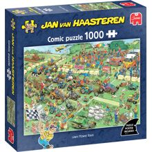 Pussel 1000 Bitar JvH Lawn Mower Race