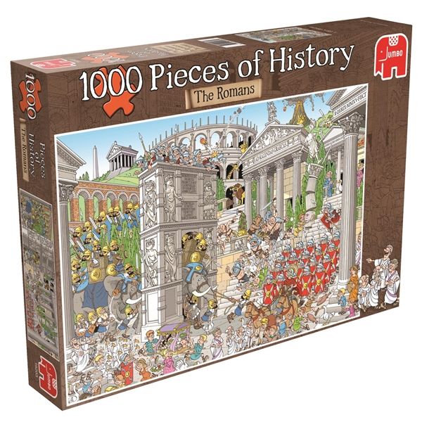 Pussel 1000 Bitar Pieces of History The Romans