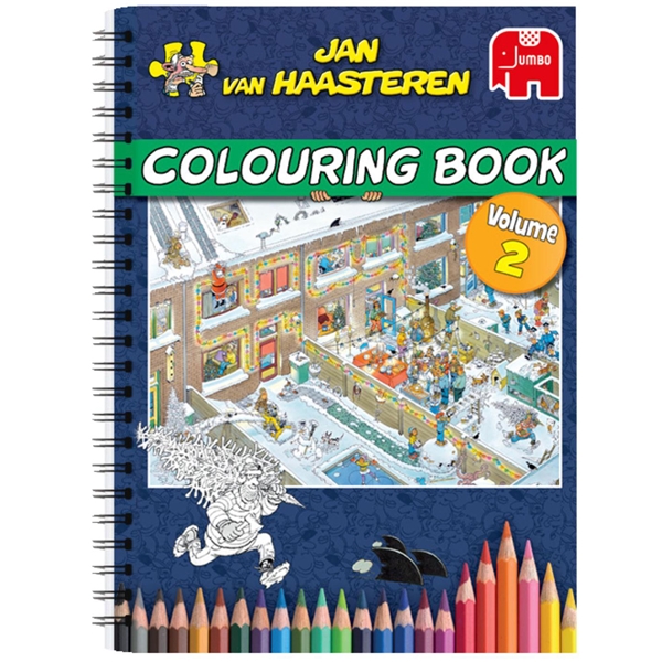 Colouring Book Volume 2 Jan Van Haasteren (Bild 1 av 4)