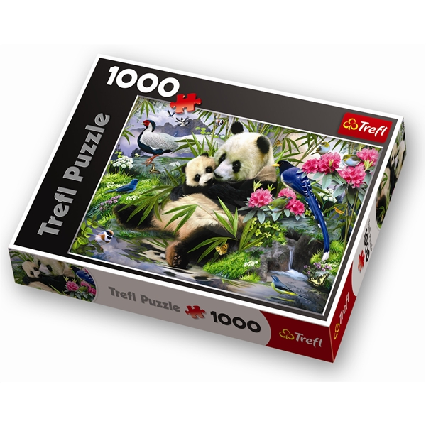 Pussel 1000 Bitar Panda
