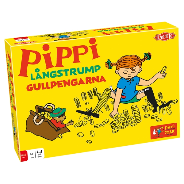 Pippi Långstrump Gullpengarna (Bild 1 av 2)