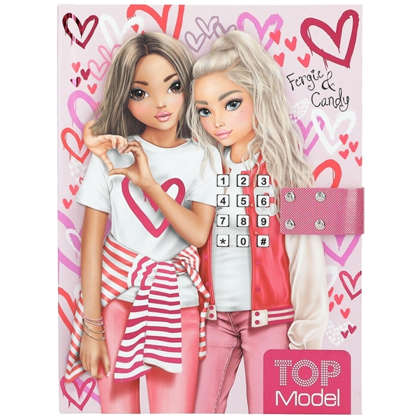 TOPModel Dagbok m. kod & musik One Love (Bild 1 av 4)