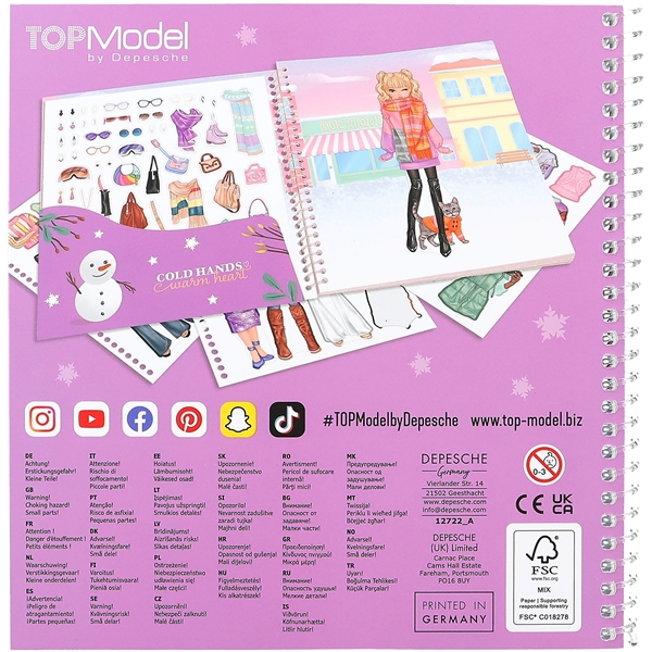 TOPModel Dress Me Up Stickersbok Winter (Bild 4 av 4)