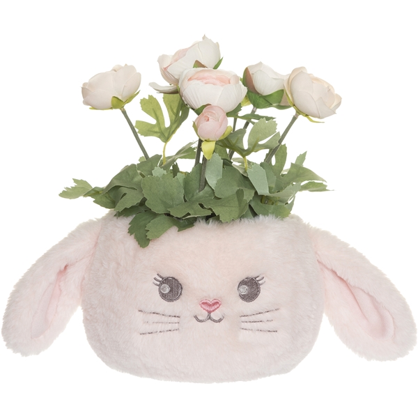 Teddykompaniet Kaninkorg Rosa (Bild 3 av 6)