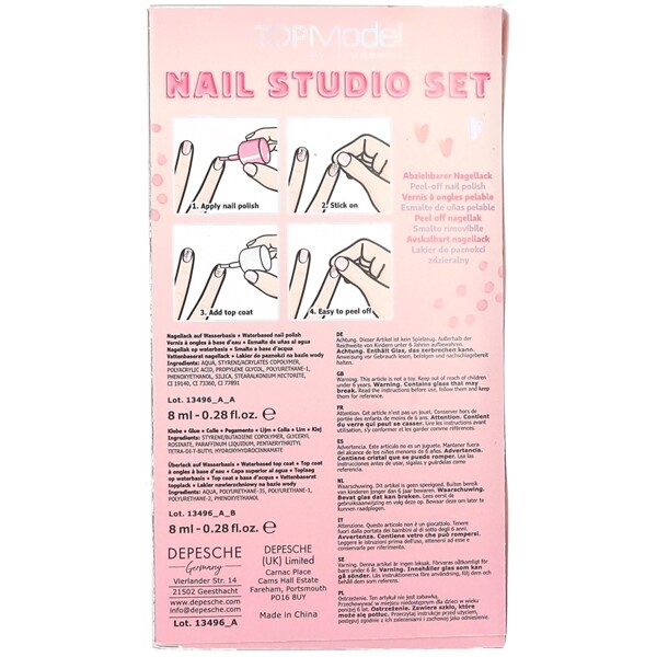 TOPModel Nagelstudio Set BEAUTY and ME (Bild 4 av 4)
