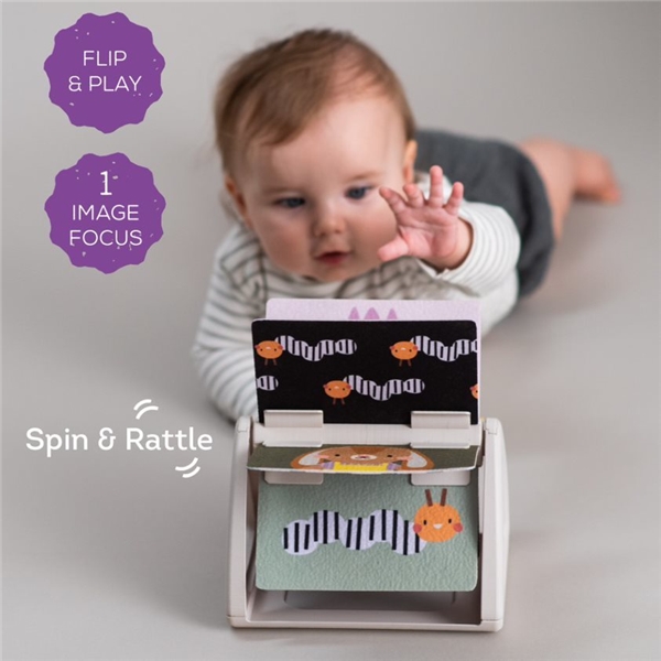 Taf Toys Tummy Time Spinning Book (Bild 3 av 5)