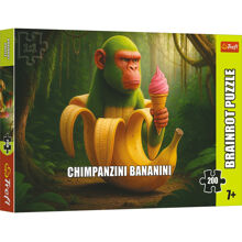 Pussel 200 Bitar Brainrot Chimpanzini Bananini