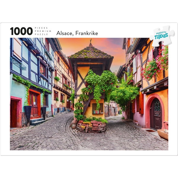 Pussel 1000 Bitar Alsace (Bild 2 av 2)