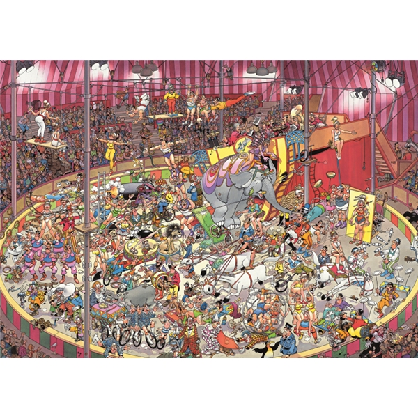 Pussel 1000 Bitar - The Circus (Bild 2 av 2)
